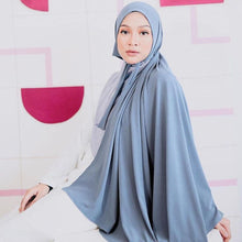 Load image into Gallery viewer, Plain Colorful Soft Lightweight Chiffon Elegant Hijab Scarf With Bandage Non-Slip Chiffon Echarpe Elegant Breathable Islam Long Hijabs Headband Fashion Turban Headwrap For Women