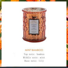 Load image into Gallery viewer, Plant Essential Oil Scented Candle Natural Coconut Wax Smokeless Candles 100% Coconut Hand Poured Coconut Candle Highly Scented Soothe Nerves Glass Cup Aromatic Candle Birthday Gift