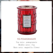 Load image into Gallery viewer, Plant Essential Oil Scented Candle Natural Coconut Wax Smokeless Candles 100% Coconut Hand Poured Coconut Candle Highly Scented Soothe Nerves Glass Cup Aromatic Candle Birthday Gift