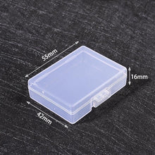 Load image into Gallery viewer, Plastic Jewelry Boxes Plastic Tool Box Adjustable Craft Organizer Storage Beads Bracelet Jewelry Boxes Portable 10 Compartments Clear Plastic Storage Box Jewelry Organizer Container
