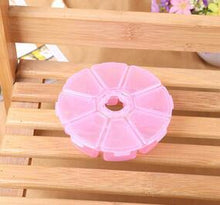 Load image into Gallery viewer, Plastic Storage Boxes Slots Adjustable Packaging Transparent Tool Case Craft Organizer Box Jewelry Accessories Rectangle Plastic Jewelry Box with Movable Dividers Earring Storage Containers