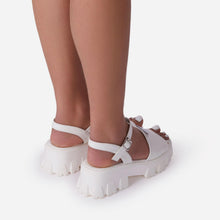 Load image into Gallery viewer, Platform Women's Sandals Summer Fashion Women Beach Classic Sandal Comfortable Beach Pool Platforms Sandals With Buckle Open Toe Ankle Strap Thick-Soled Casual Women's Shoes