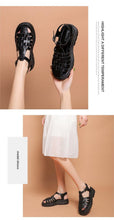 Load image into Gallery viewer, Platform Women's Sandals Summer Fashion Women Beach Classic Sandal Comfortable Beach Pool Platforms Sandals With Buckle Open Toe Ankle Strap Thick-Soled Casual Women's Shoes