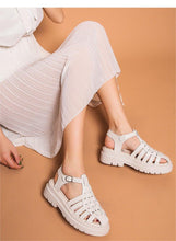 Load image into Gallery viewer, Platform Women's Sandals Summer Fashion Women Beach Classic Sandal Comfortable Beach Pool Platforms Sandals With Buckle Open Toe Ankle Strap Thick-Soled Casual Women's Shoes