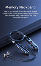 Load image into Gallery viewer, Playback Bluetooth Headphone Bass Wireless Headphones Sport Stereo Bluetooth Earphone Neckband Music Headset Updated Design with Industry Leading Sound & Improved Comfort, Long Wireless Range, Up to 24 Hours of Talk Time