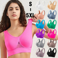 Load image into Gallery viewer, Plus Size Women's Push-Up Sports Bra - Perfect for Running & Yoga
