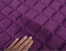 Load image into Gallery viewer, Plush Car Seat Covers Front Rear Full Set Choose Car Seat Cushion Car Memory Foam Heightening Seat Cushion Plush Seat Pad Protector Car Accessories Lower Back Pain Relief Cushion Anti-Slip
