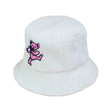 Load image into Gallery viewer, Peter Grimm Grateful Dead Pink Bear Bucket - Bucket Hat