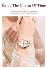 Load image into Gallery viewer, POEDAGAR Elegant Women's Quartz Watch - Waterproof Stainless Steel Timepiece for Confident Ladies