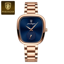Load image into Gallery viewer, POEDAGAR Elegant Women's Quartz Watch - Waterproof Stainless Steel Timepiece for Confident Ladies