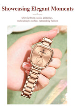 Load image into Gallery viewer, POEDAGAR Elegant Women's Quartz Watch - Waterproof Stainless Steel Timepiece for Confident Ladies