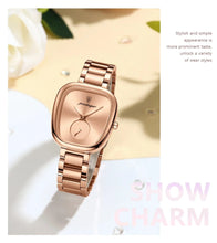 Load image into Gallery viewer, POEDAGAR Elegant Women's Quartz Watch - Waterproof Stainless Steel Timepiece for Confident Ladies