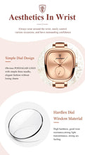 Load image into Gallery viewer, POEDAGAR Elegant Women's Quartz Watch - Waterproof Stainless Steel Timepiece for Confident Ladies