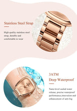 Load image into Gallery viewer, POEDAGAR Elegant Women's Quartz Watch - Waterproof Stainless Steel Timepiece for Confident Ladies
