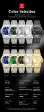 Load image into Gallery viewer, POEDAGAR Military Square Watch for Men - Waterproof, Luminous, Date & Week Display, Stainless Steel Quartz