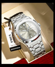Load image into Gallery viewer, POEDAGAR Military Square Watch for Men - Waterproof, Luminous, Date & Week Display, Stainless Steel Quartz