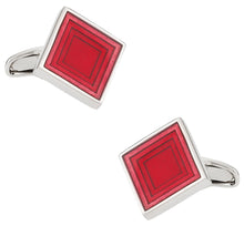Load image into Gallery viewer, Poker Diamond Cufflinks