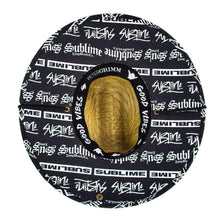 Load image into Gallery viewer, Peter Grimm Sublime Pool Shark Lifeguard - Rye Straw Lifeguard Hat