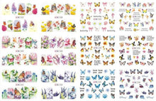 Load image into Gallery viewer, Pop Art Nail Stickers Sexy Girl Designs Comics Water Transfer Decals Manicure Lips Nail Art Decorations Slider Nail Art Stickers Decals Nail Art Supplies Valentines Day 3D Self-Adhesive Nail Decorations Accessories Women Girls Manicure Decorations