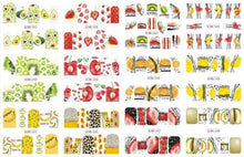 Load image into Gallery viewer, Pop Art Nail Stickers Sexy Girl Designs Comics Water Transfer Decals Manicure Lips Nail Art Decorations Slider Nail Art Stickers Decals Nail Art Supplies Valentines Day 3D Self-Adhesive Nail Decorations Accessories Women Girls Manicure Decorations