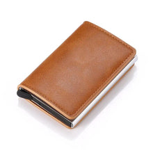 Load image into Gallery viewer, Pop Up Mini Wallet Metal Business Wallet For Man And Women Smart Slim Wallet Holder Excellent Gift For Businessman