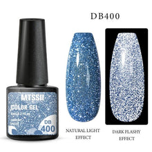 Load image into Gallery viewer, Popular Cat Eye Gel Nail Polish Magnetic Colorful UV Rainbow Gel Fashion Charming Effect Modern Design