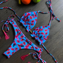 Load image into Gallery viewer, Popular Women's Beachwear Bikini Set Swimwear Push-Up Padded Swimsuit Floral Bikini Set Low Rise Ruffled Two Pieces Swimsuit Push Up Bathing Suit Swimwear