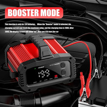 Load image into Gallery viewer, Brand Name Portable Smart Car Battery Charger - 25A/15A for 12V-24V Batteries, Pulse Repair, AGM, GEL, LiFePo4