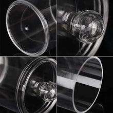 Load image into Gallery viewer, Portable 2pcs Cosmetics Storage Box Makeup Organizer Bathroom Jar Cotton Swab Cotton Pad Jewelry Round Plastic Box Storage Container