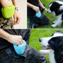 Load image into Gallery viewer, Portable Dog Training Treat Pouch Substantial Clip Cool Outdoor Feed Storage Pouch Waist Bags For Pets