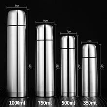 Load image into Gallery viewer, Portable Double Layer Thermal Mug Food Thermos For Tea With Heating Stanley Cup Stainless Steel Water Bottle Insulated Stainless Steel Bottle - Keeps Cold for 12 hours Hot for 6 hours Perfect for Purse or Kids Lunch Bag