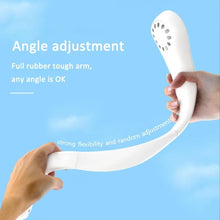Load image into Gallery viewer, Portable Neck Fan USB Rechargeable Bladeless Fan Mini Electric Ventilator Silent Neckband Wearable Cooling for Sports Wearable Necklace Fan with 3 Speeds for Home Office Travel Outdoor Sports