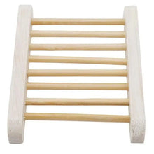 Load image into Gallery viewer, Portable Soap Dishes Natural Wood Soap Tray Holder Dish Storage Bath Shower Plate Home Bathroom Wash Soap Holder Home Bamboo Wood Soap Holder Bathroom Wooden Soap Case Hand Craft Bathtub Shower Dish Accessories