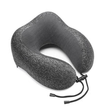 Load image into Gallery viewer, Portable U-Shape Magnetic Headrest 30x28cm Neck Pillow Memory Foam Travel Office Car Embrace Cervical Pillow Cotton Neck Pillow Cervical Vertebra Travel Portable Noon Break Aircraft Neck Pillow For Traveling Upgraded Travel Neck Pillow Travel Accessories