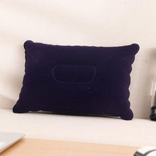Load image into Gallery viewer, Portable Ultralight Inflatable Pillow PVC Nylon Air Pillow Sleep Cushion Travel Bedroom Hiking Beach Car Plane Head Rest Support Convenient Ultralight Inflatable Air Pillow Sleep Cushion Travel Bedroom Hiking Beach Car Plane