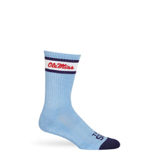 Load image into Gallery viewer, Powder Retro Script Casual Crew Socks