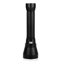 Load image into Gallery viewer, Powerful LED Rechargeable Dive Flashlight Cree Diving Flashlight Underwater Waterproof High Lumen LED Scuba Diving Torch Flashlight For Scuba Diving Underwater Torch
