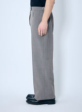 Load image into Gallery viewer, Prada Men Belted Tailored Wool-Blend Pants