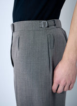 Load image into Gallery viewer, Prada Men Belted Tailored Wool-Blend Pants