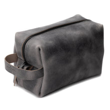 Load image into Gallery viewer, Leather Toiletry Bag for Men | Dopp Kit / Travel Pack