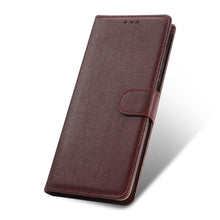 Load image into Gallery viewer, Premium PU / Leather Case Magnetic Closure Protective Flip Wallet Case Cover Leather Case for Xiaomi Redmi Note 11S 10 10S 9 9S 9T 8T 8 7 6 5 5A Pro Max 4X 9A 8A 7A 6A POCO X3 NFC Flip Wallet