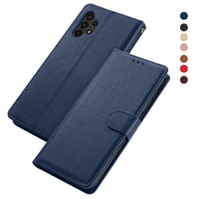 Load image into Gallery viewer, Premium PU / Leather Case Magnetic Closure Protective Flip Wallet Case Cover Leather Case for Xiaomi Redmi Note 11S 10 10S 9 9S 9T 8T 8 7 6 5 5A Pro Max 4X 9A 8A 7A 6A POCO X3 NFC Flip Wallet