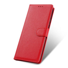 Load image into Gallery viewer, Premium PU / Leather Case Magnetic Closure Protective Flip Wallet Case Cover Leather Case for Xiaomi Redmi Note 11S 10 10S 9 9S 9T 8T 8 7 6 5 5A Pro Max 4X 9A 8A 7A 6A POCO X3 NFC Flip Wallet