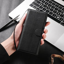 Load image into Gallery viewer, Premium PU / Leather Case Magnetic Closure Protective Flip Wallet Case Cover Leather Case for Xiaomi Redmi Note 11S 10 10S 9 9S 9T 8T 8 7 6 5 5A Pro Max 4X 9A 8A 7A 6A POCO X3 NFC Flip Wallet