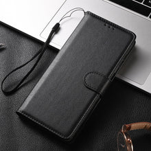 Load image into Gallery viewer, Premium PU / Leather Case Magnetic Closure Protective Flip Wallet Case Cover Leather Case for Xiaomi Redmi Note 11S 10 10S 9 9S 9T 8T 8 7 6 5 5A Pro Max 4X 9A 8A 7A 6A POCO X3 NFC Flip Wallet