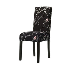 Load image into Gallery viewer, Print Pattened Dining Chair Cover Spandex Elastic Chair Slipcover Stretch Case For Chairs Wedding Hotel Banquet Fit Stretch Short Dining Room Chair Covers with Printed Pattern Banquet Chair Seat Protector Slipcover For Home Party Hotel Wedding Ceremony