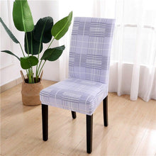 Load image into Gallery viewer, Printed Chair Cover Spandex Stretch Durable Soft Seat Chair Covers Slipcovers for Kitchen Dining Room Wedding Banquet Hotel Chair Covers for Dining Room Stretch Spandex Removable Washable Anti-dust Seat Slipcover Protector for Hotel Office Ceremony