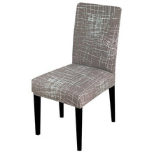 Load image into Gallery viewer, Printed Chair Cover Spandex Stretch Slipcovers Elastic Chair Covers Dining Banquet Home Hotel Weddings Christmas Seat Protector Super Fit Slipcover Stretch Removable Washable Soft Spandex Fabric For Home Hotel Dining Room Ceremony Banquet Wedding Party