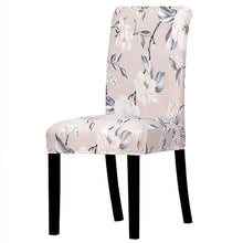 Load image into Gallery viewer, Printed Chair Cover Washable Removable Big Elastic Seat Arm Covers Slipcovers Stretch For Banquet Hotel Printed Dining Chair Slipcovers, Removable Washable Soft Spandex Stretch Chair Covers Banquet Chair