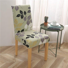 Load image into Gallery viewer, Printed Modern Chair Cover Spandex Stretch Elastic Chair Covers Seat Cover For Dining Room Hotel Wedding Banquet Cover Printed Stretchable Parson Chair Covers for Dining Room Pattern Stretch Dining Chair Slipcover Washable Removable for Kitchen